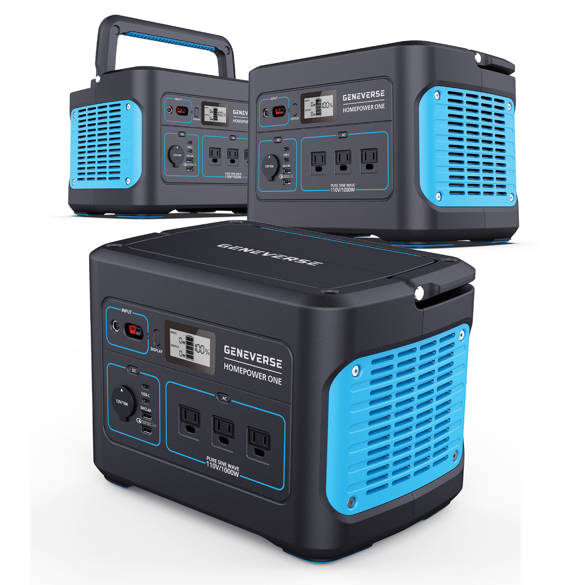 2000 watt discount battery powered generator