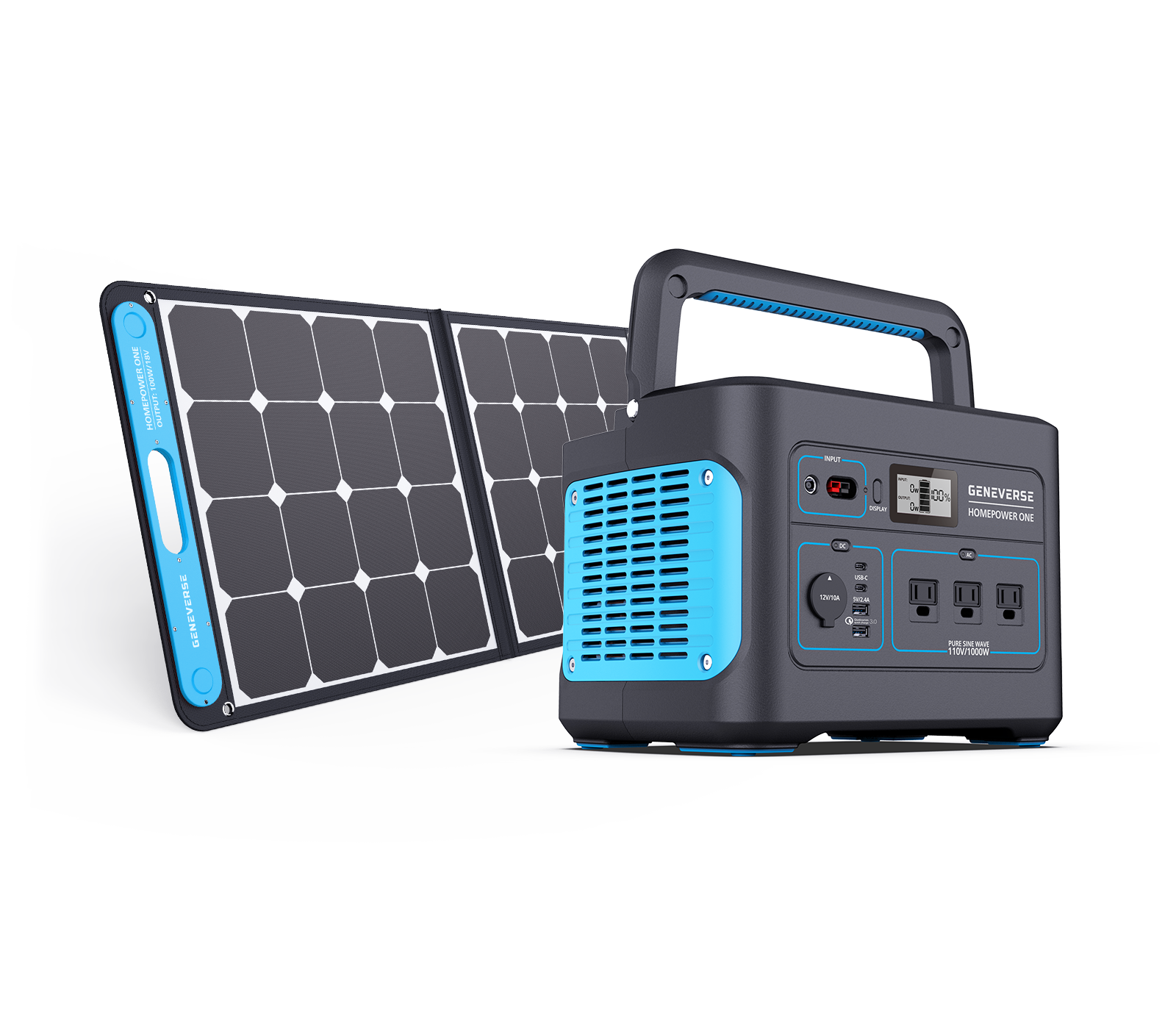 HomePower One Solar Generator - 1x2 (1-2 people)