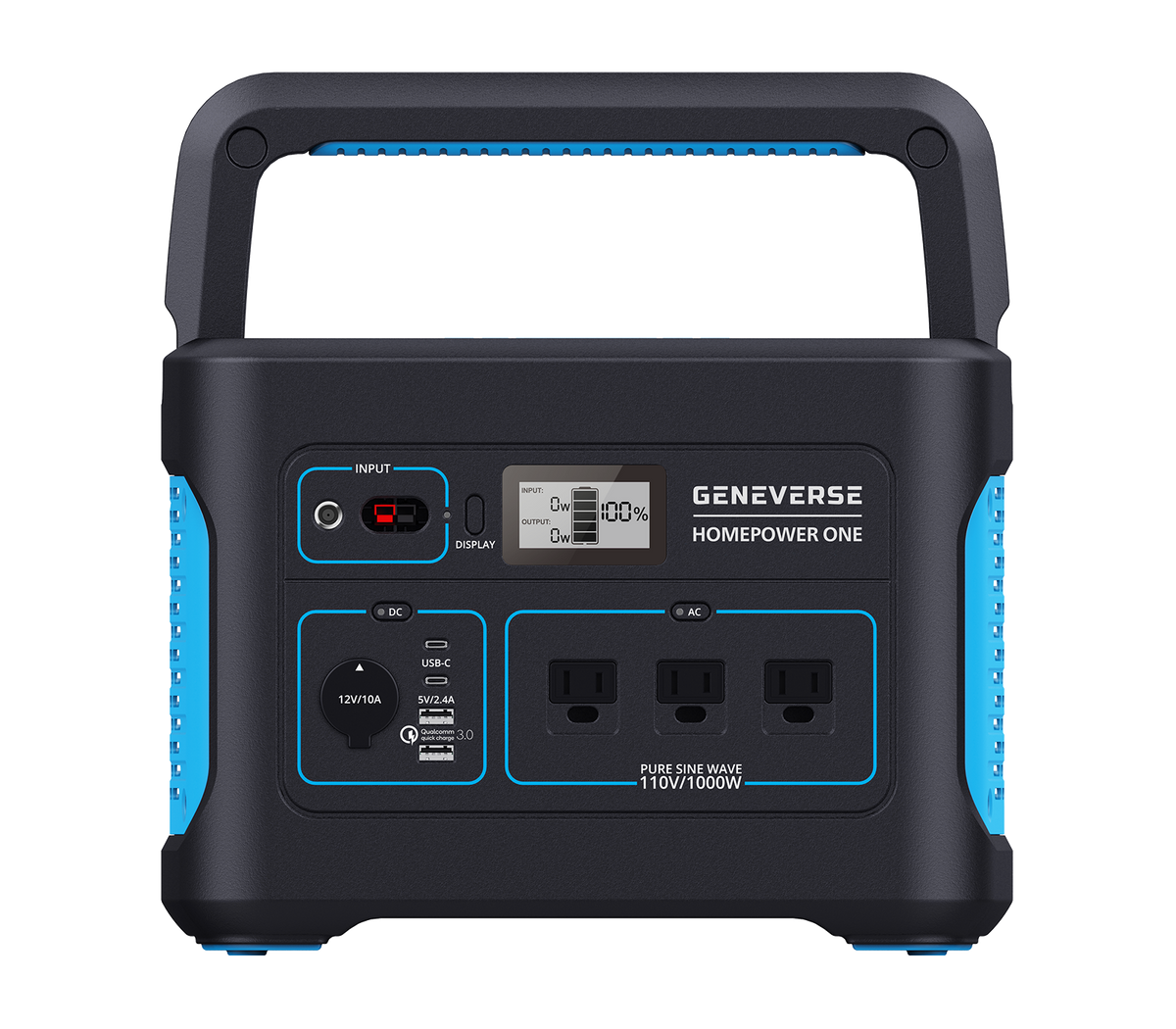 Geneverse HomePower ONE Backup Battery Power Station