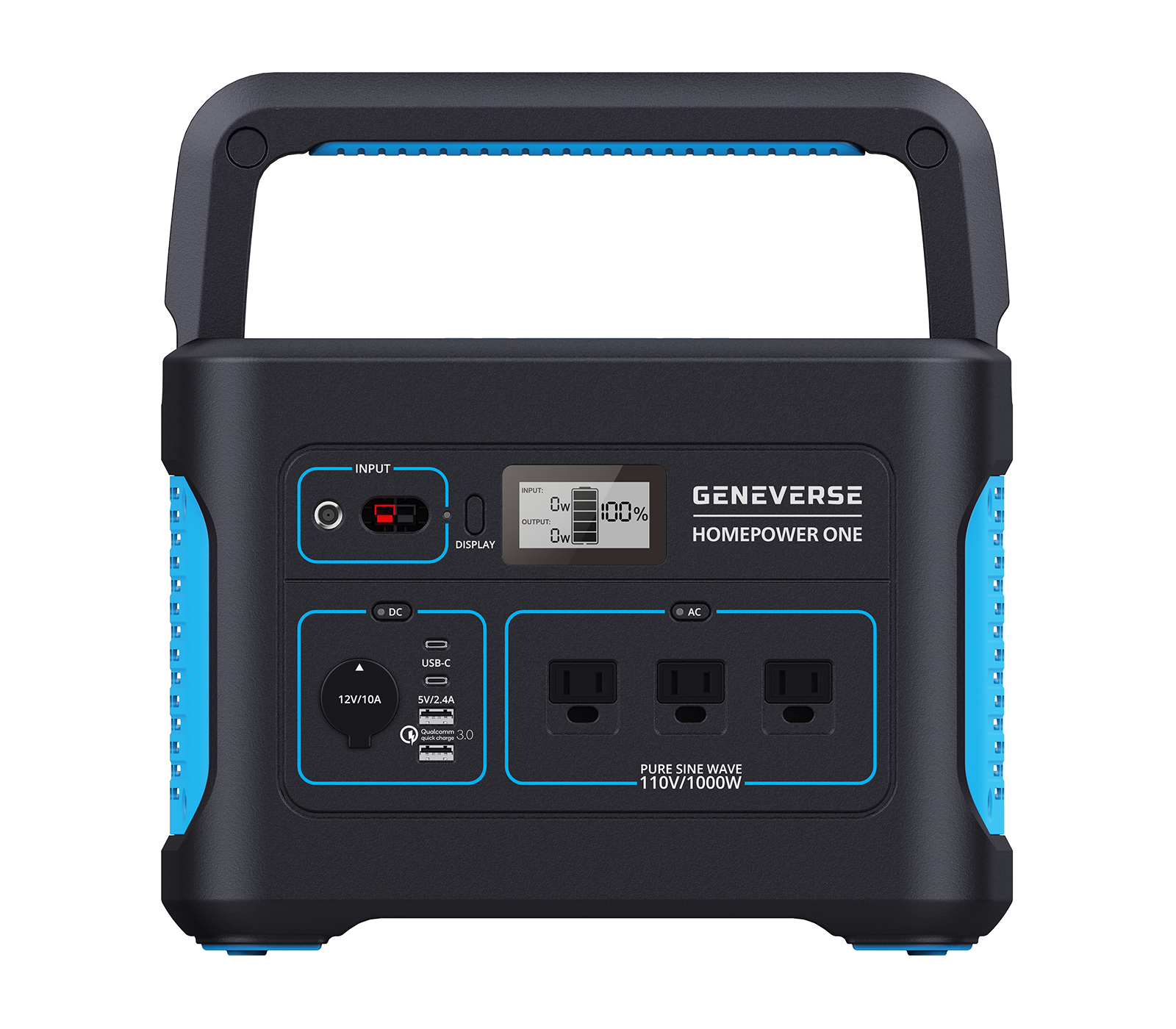 Geneverse 1000 Watt HomePower ONE Backup Battery Power Station