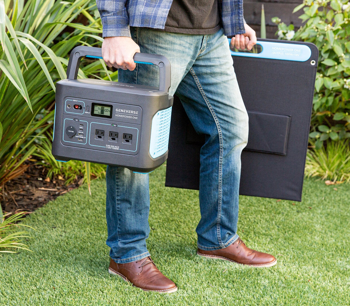 Geneverse HomePower ONE Solar Generator